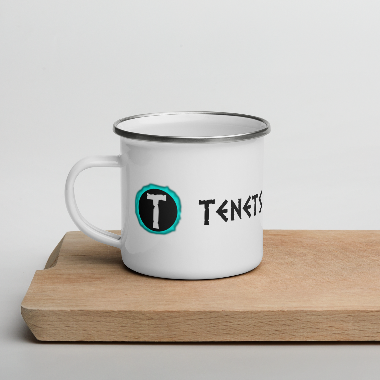 Tenets for Humanity Enamel Mug