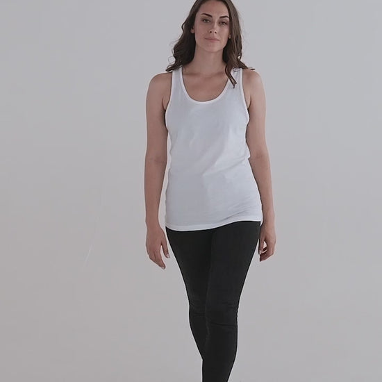 Bella + Canvas 3480 Unisex Jersey Tank with Tear Away Label.mp4