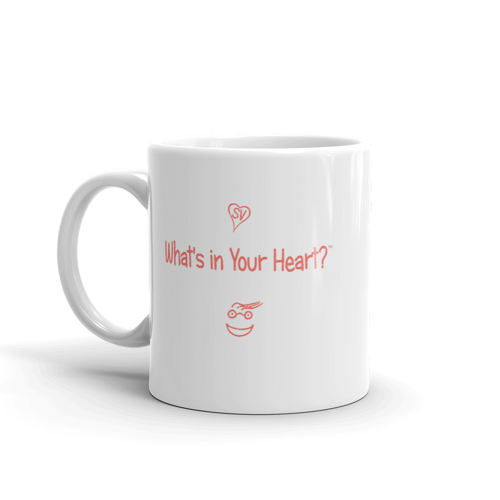 "Heart Full of Virtues" Coffee Mug